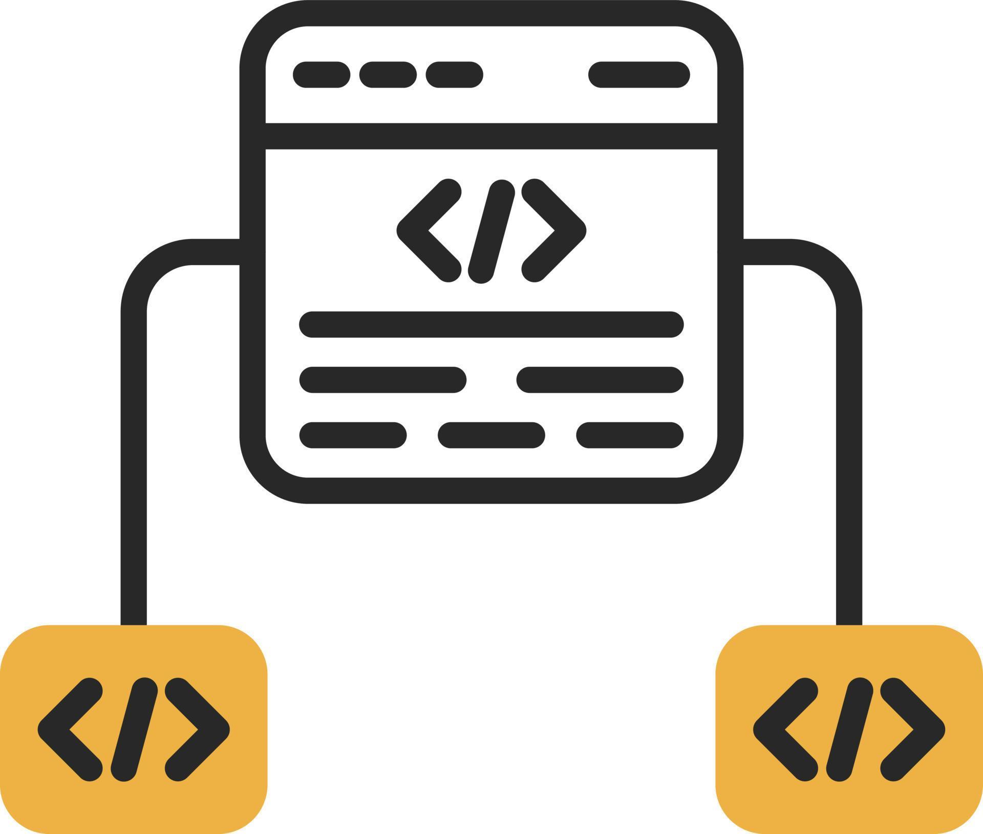 Code Framework Vector Icon Design 21248099 Vector Art at Vecteezy
