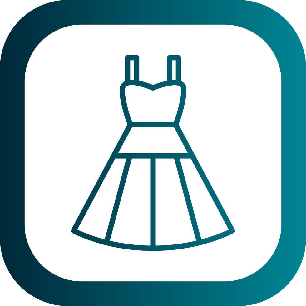 Dress Vector Icon Design