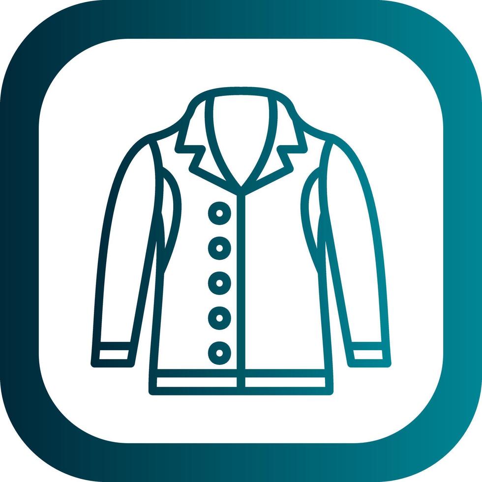 Coat Vector Icon Design