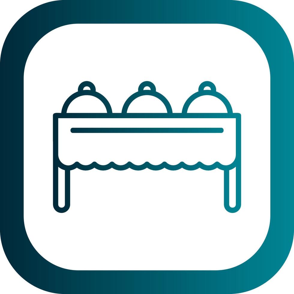 Buffet Vector Icon Design