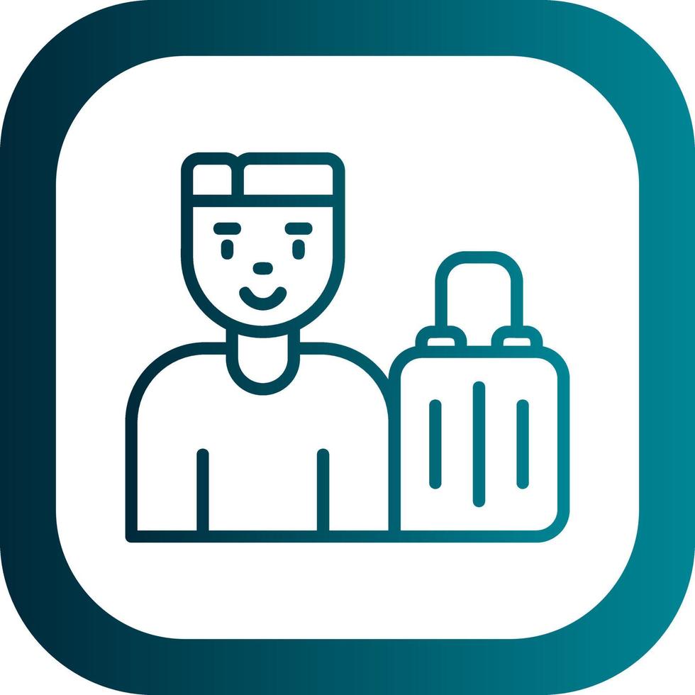 Guest Vector Icon Design