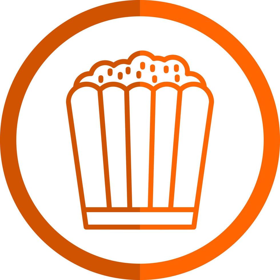 Popcorn Vector Icon Design