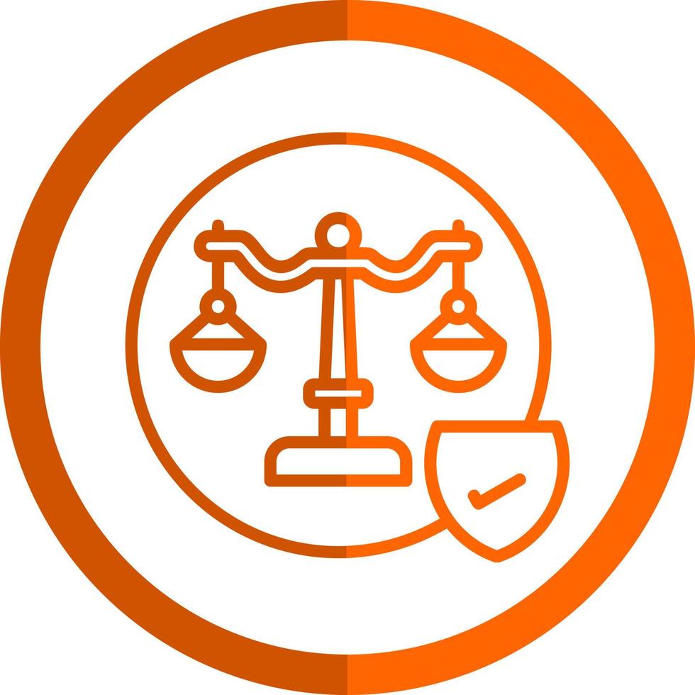 diseño de icono de vector de movimiento de derecho civil