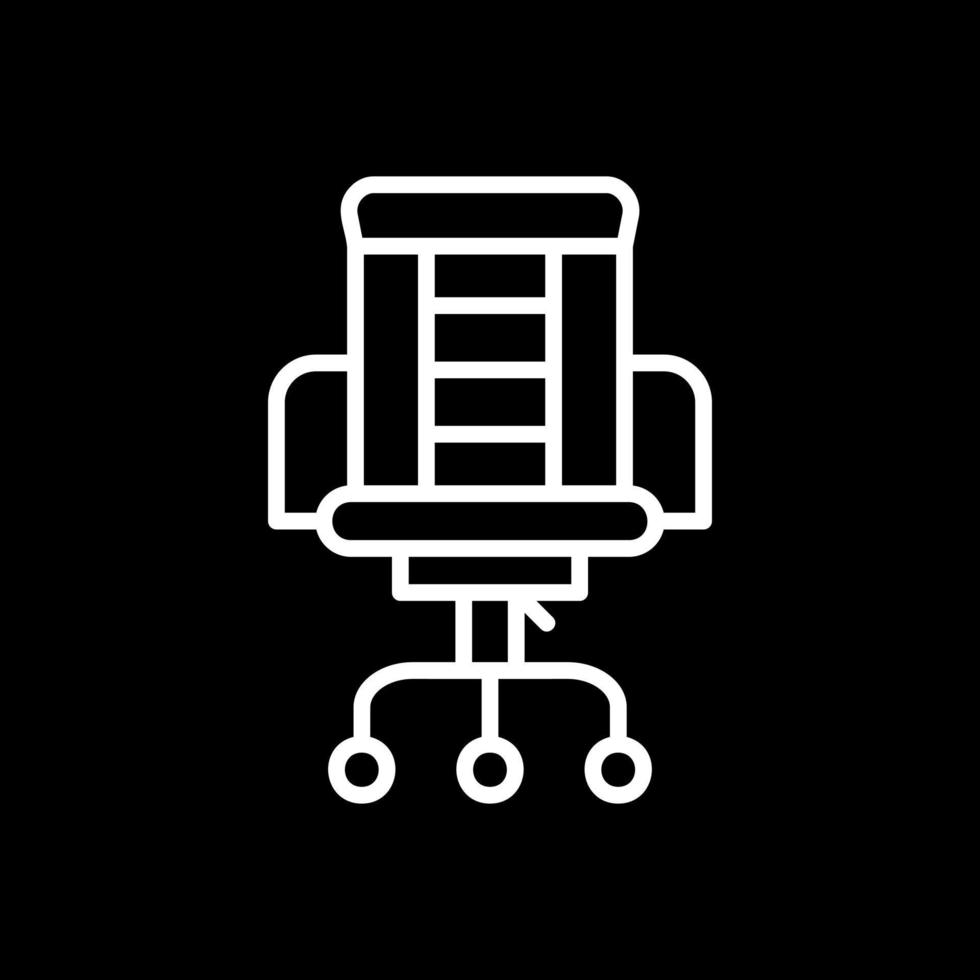 Boss Chair Vector Icon Design