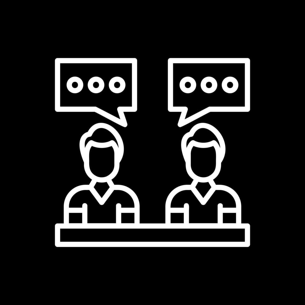 Meeting Vector Icon Design