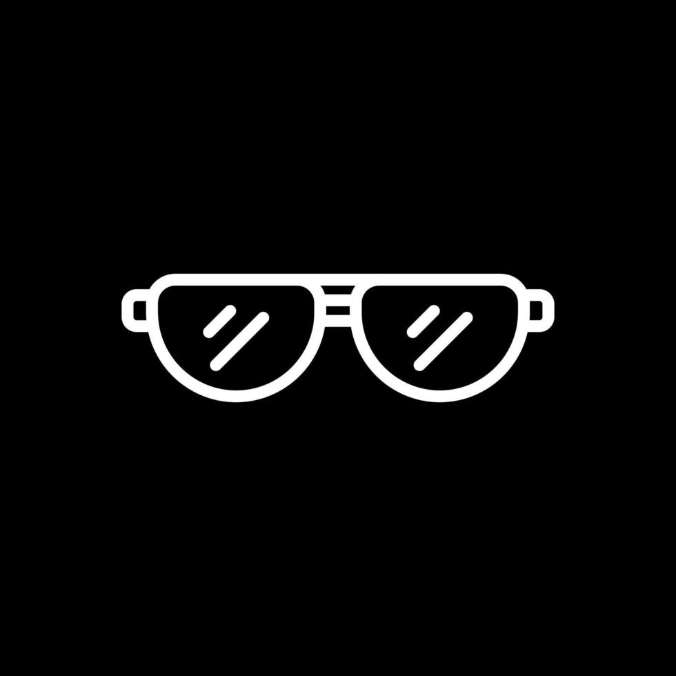 diseño de icono de vector de gafas de sol