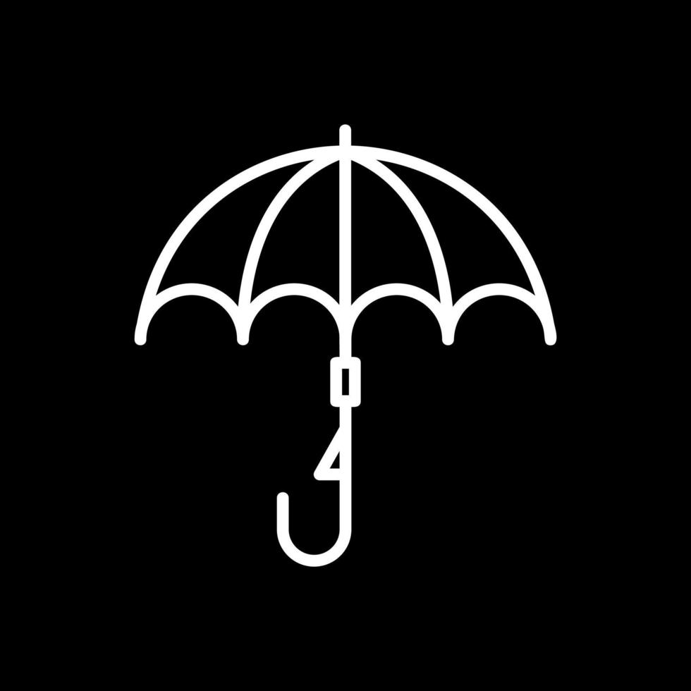 Umbrella Vector Icon Design