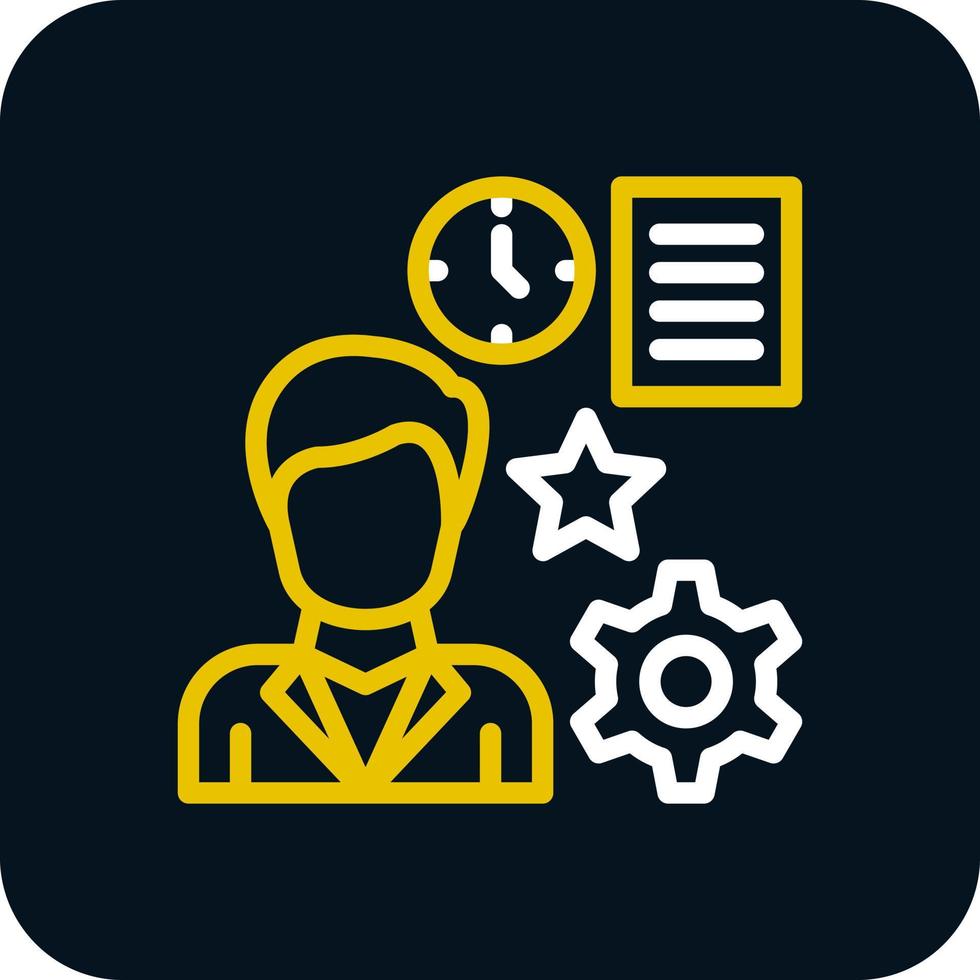 Product Manager Vector Icon Design