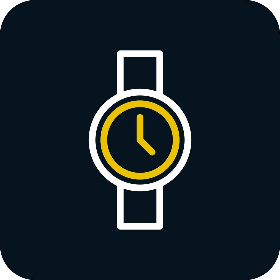 Wristwatch Vector Icon Design