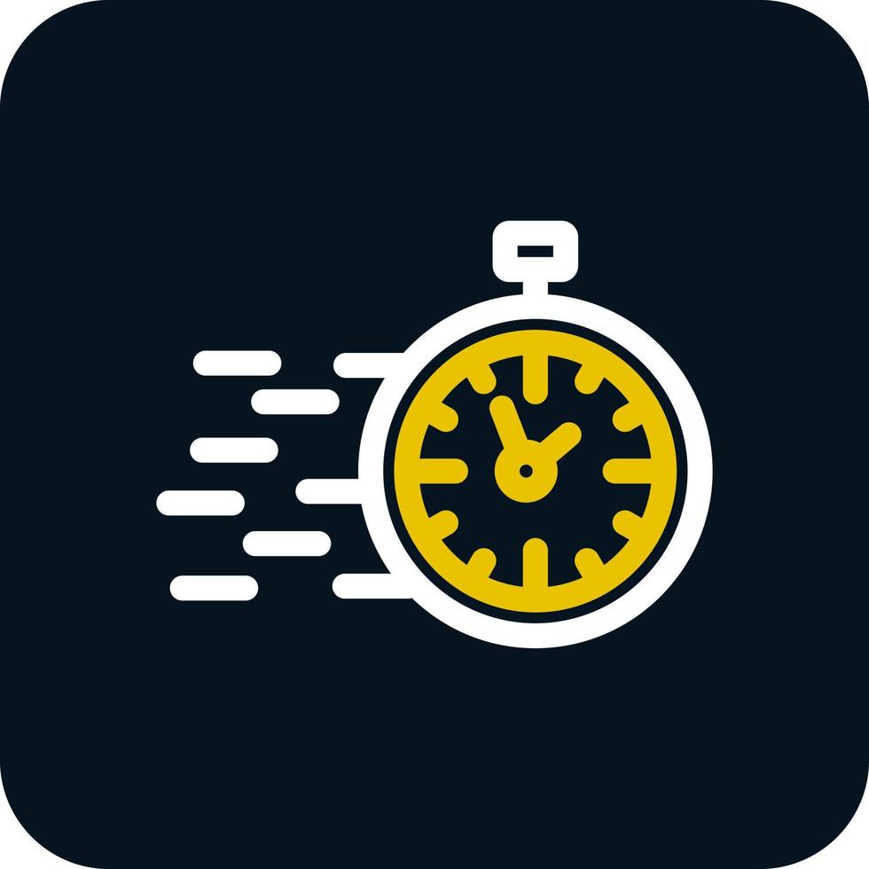 Fast Time Vector Icon Design