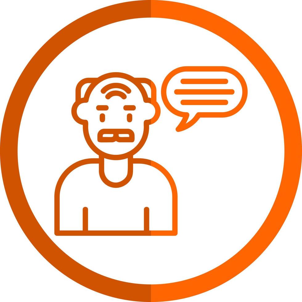 Speech Vector Icon Design