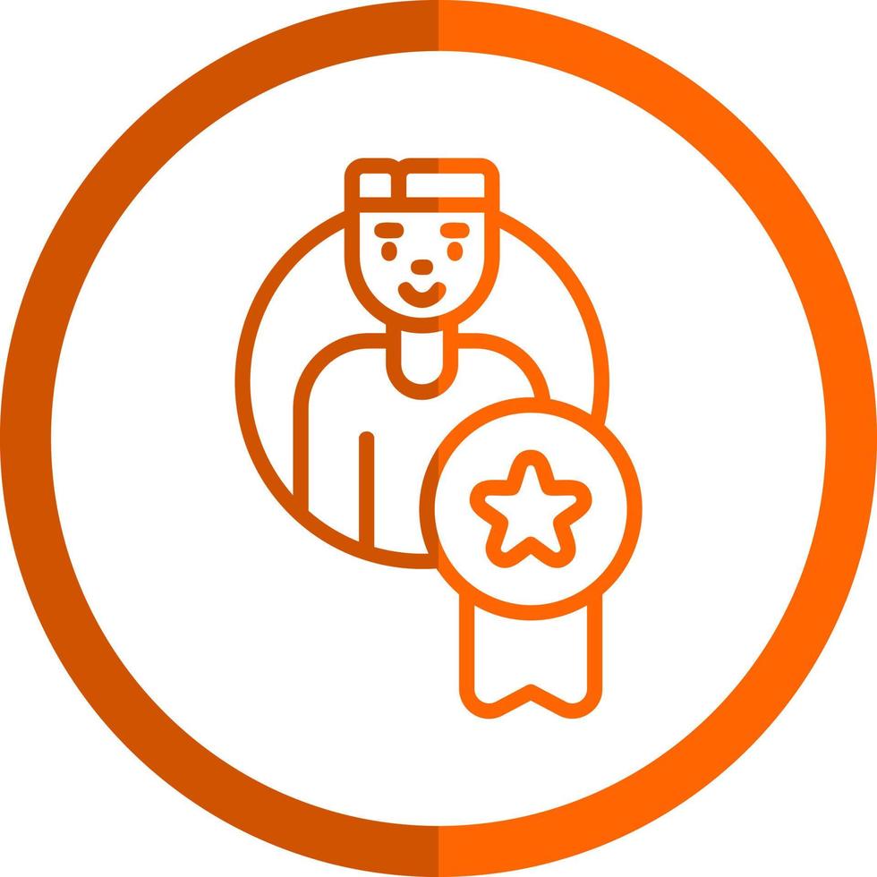 Best Employee Vector Icon Design