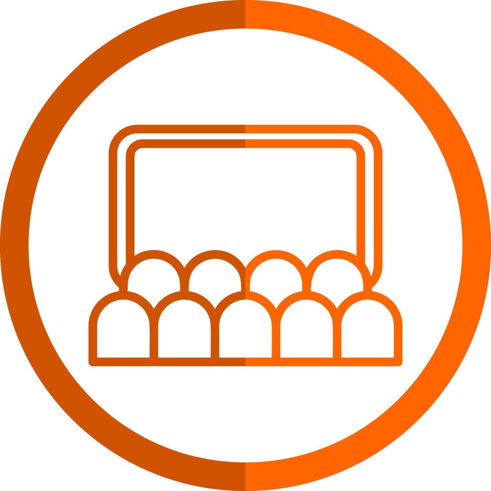 Auditorium Vector Icon Design