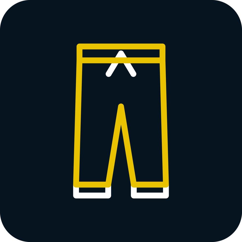 Trousers Vector Icon Design