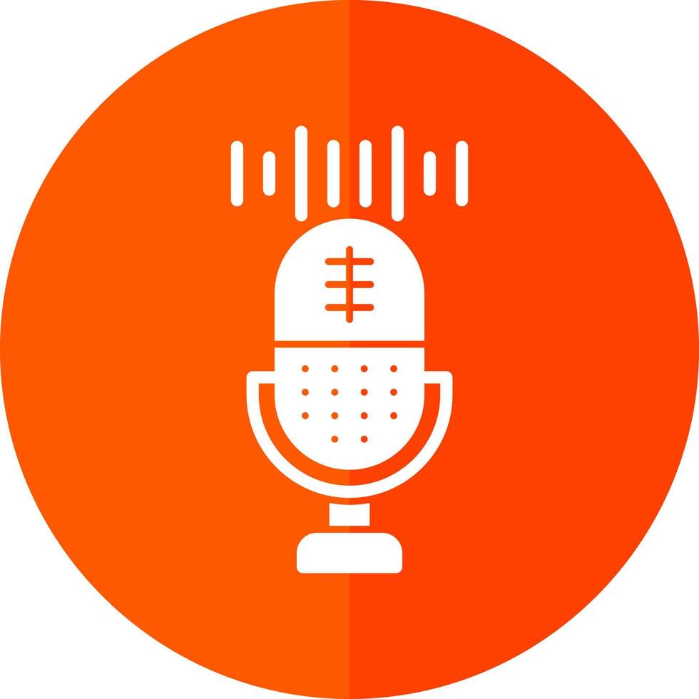 Voice Recording Vector Icon Design