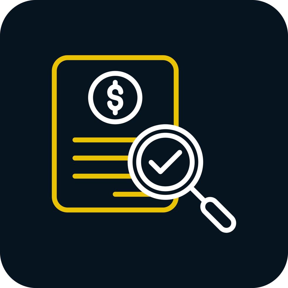 Audit Vector Icon Design