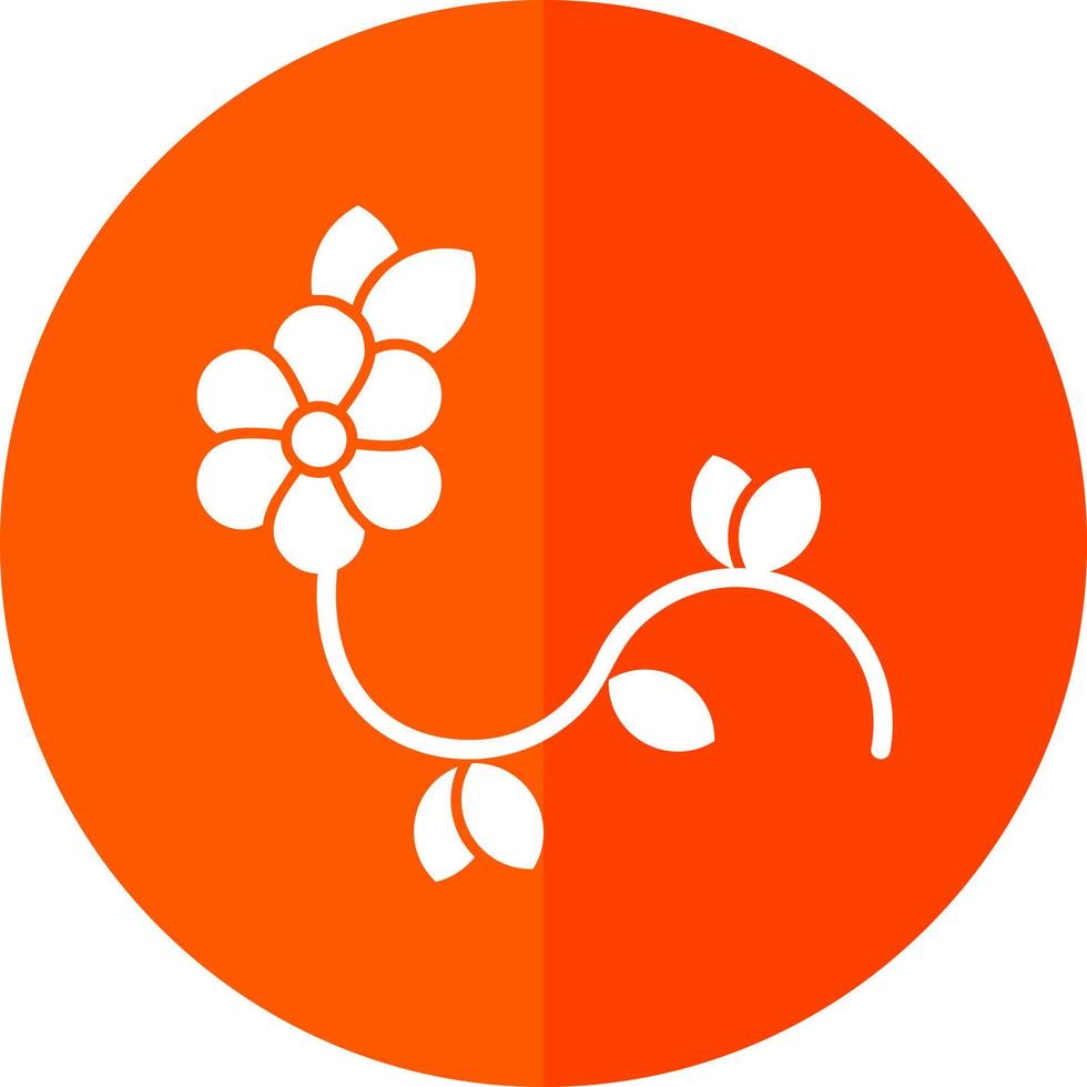 diseño de icono de vector de flores