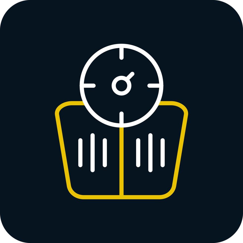 Weight Check Vector Icon Design