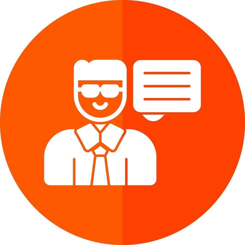 Dialogue Vector Icon Design