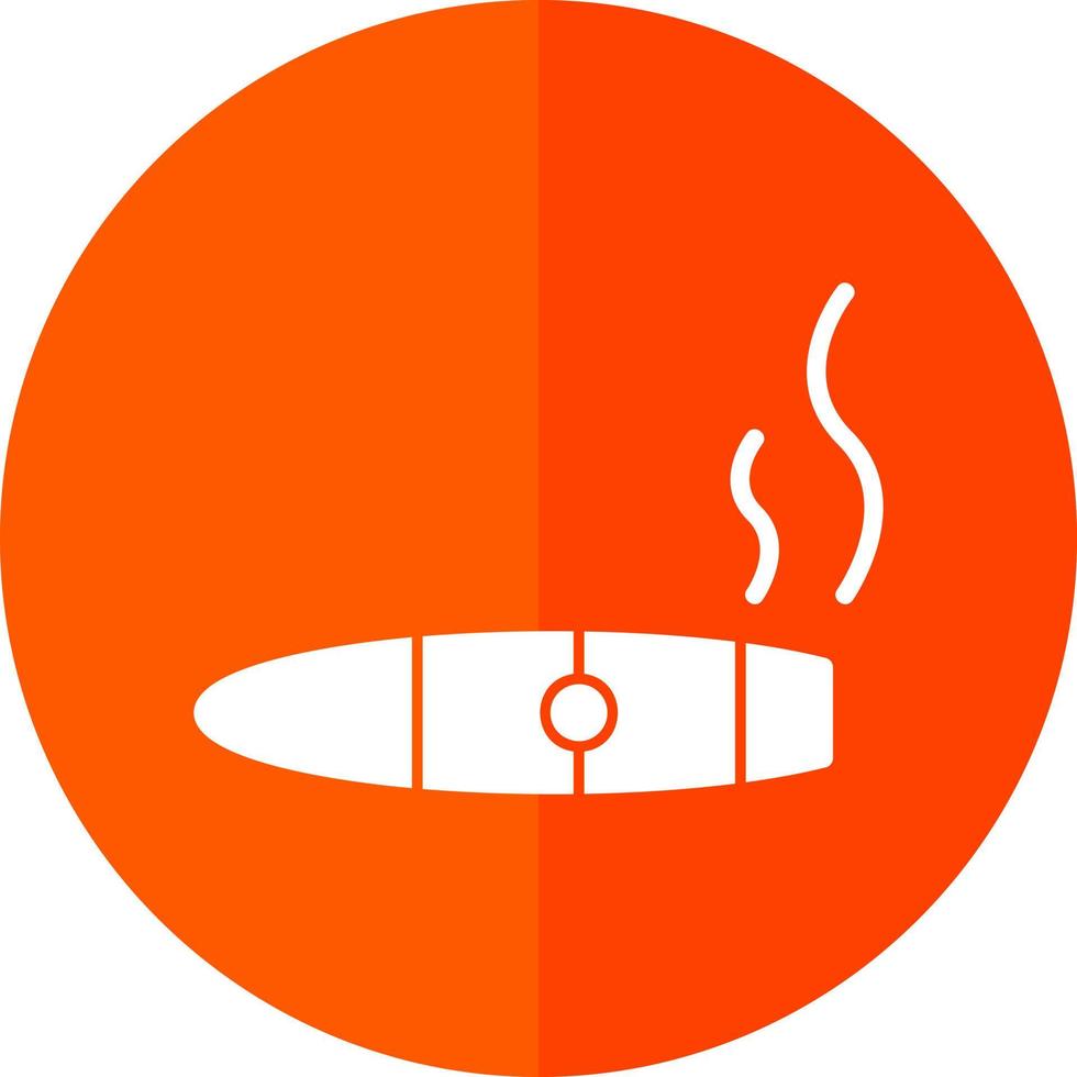 Cigar Vector Icon Design