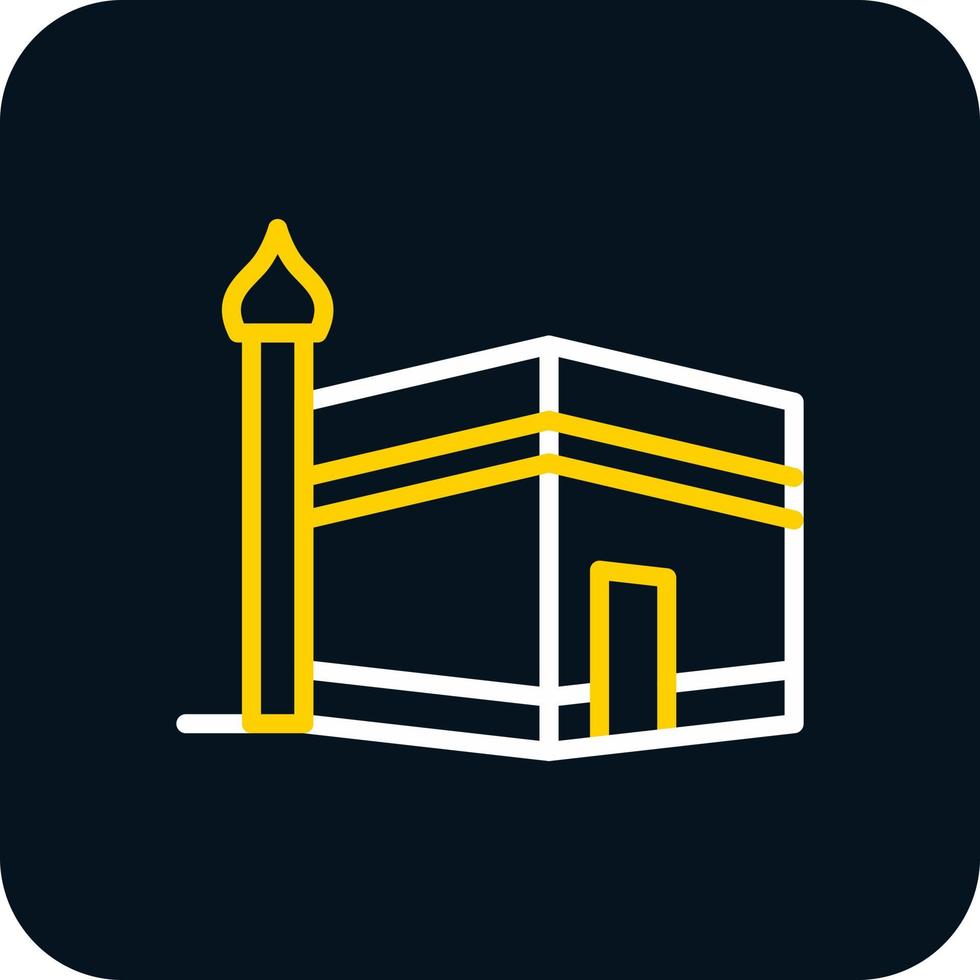 Kaaba Vector Icon Design