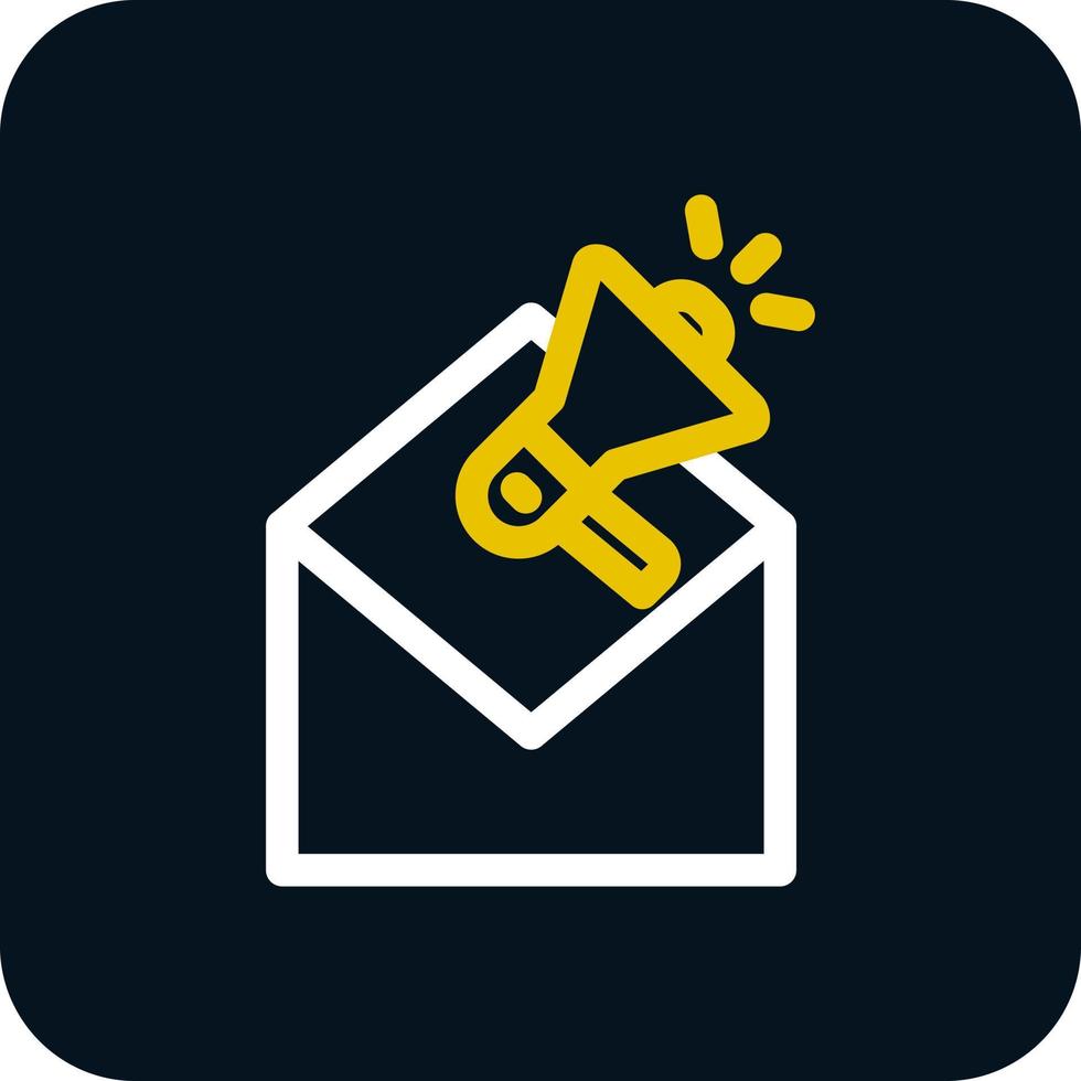 Email Marketing Vector Icon Design