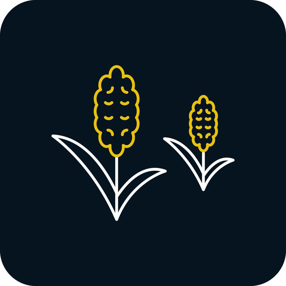 Hyacinth Vector Icon Design