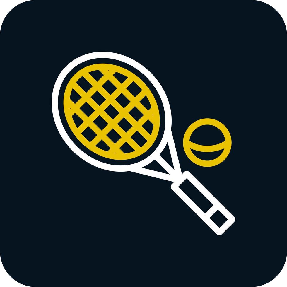 Tennis Vector Icon Design