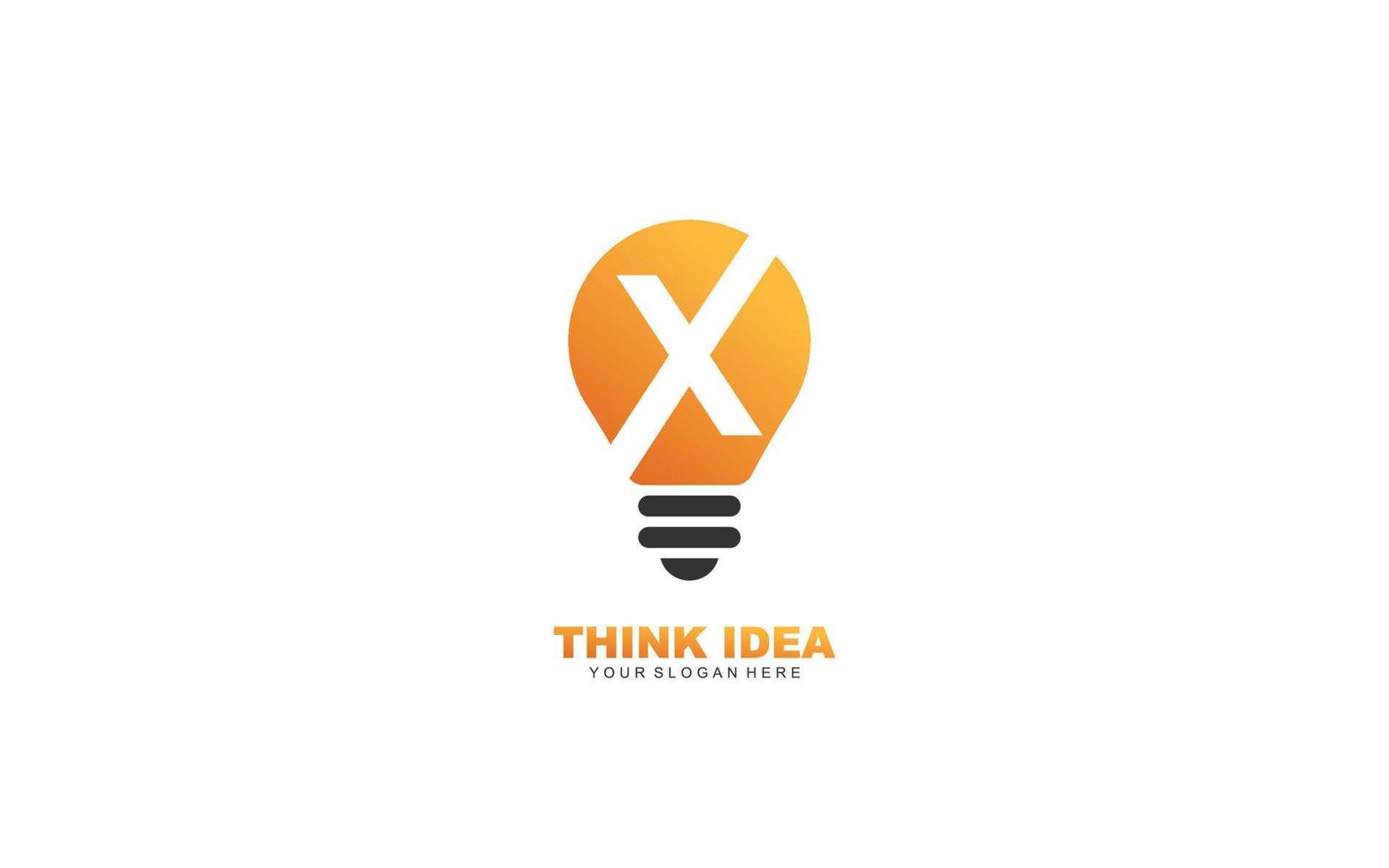 X SMART logo design inspiration. Vector letter template design for brand.