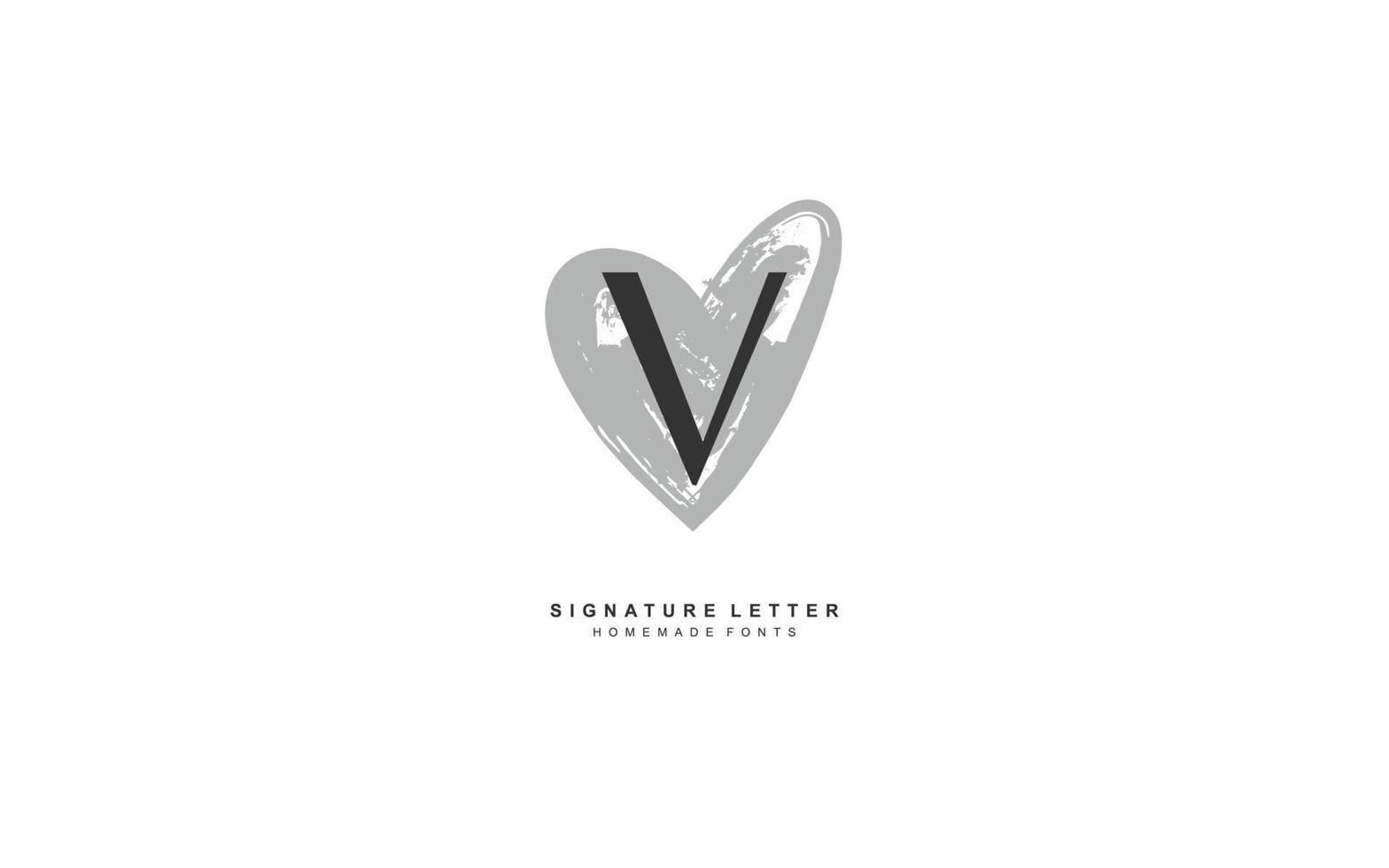 v amor logo diseño inspiración. vector letra modelo diseño para marca.