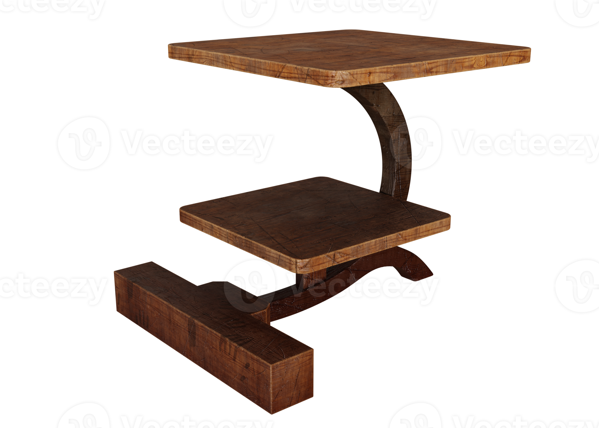 3D Furniture Design Concept Stylized Table for Game Assets 21251726 PNG