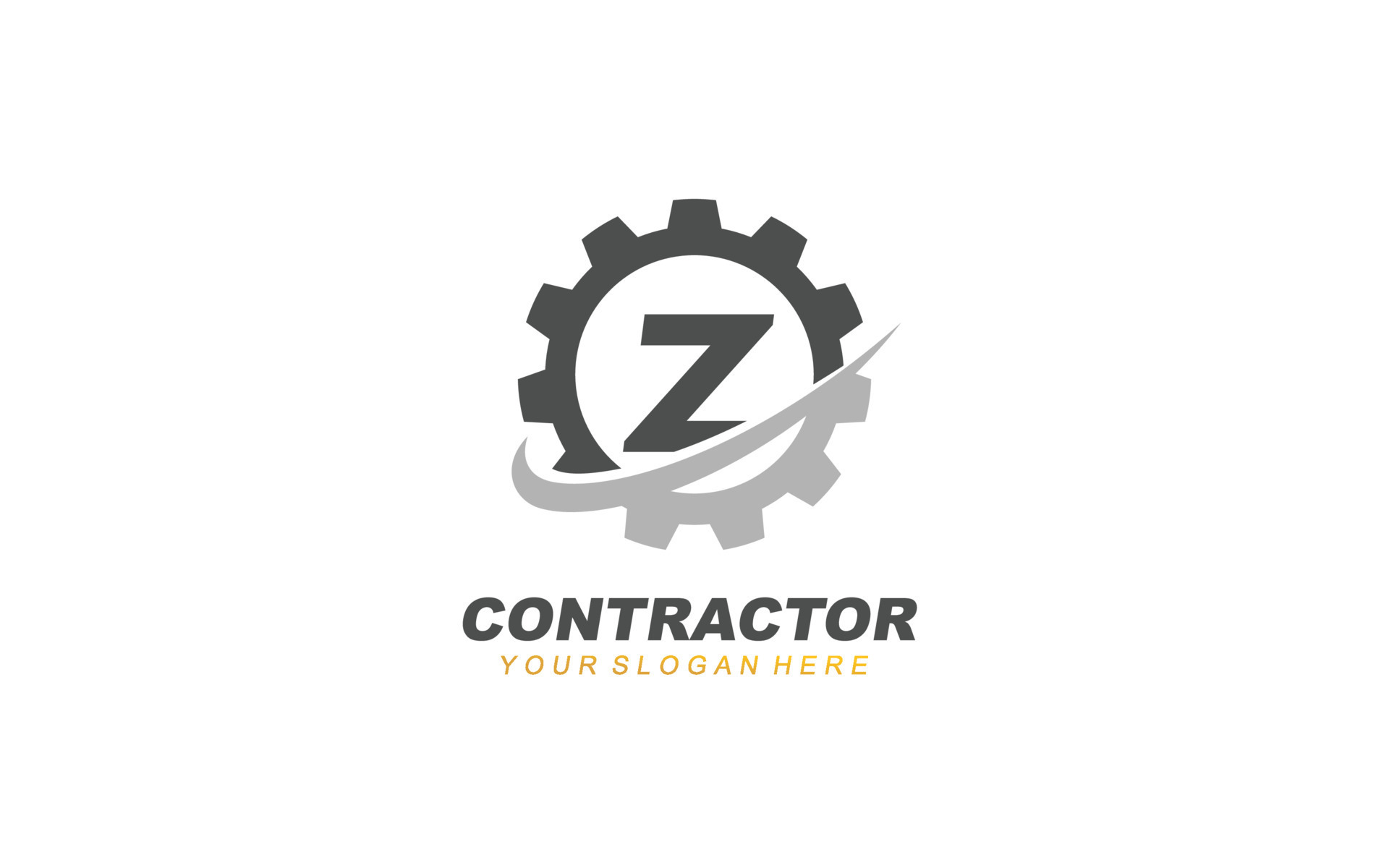 Z Engineering logo design inspiration. Vector letter template design