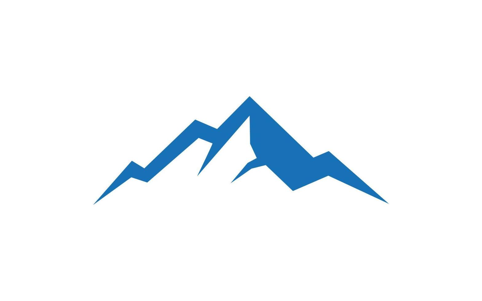 montaña diseño con aislado para logo modelo. vector