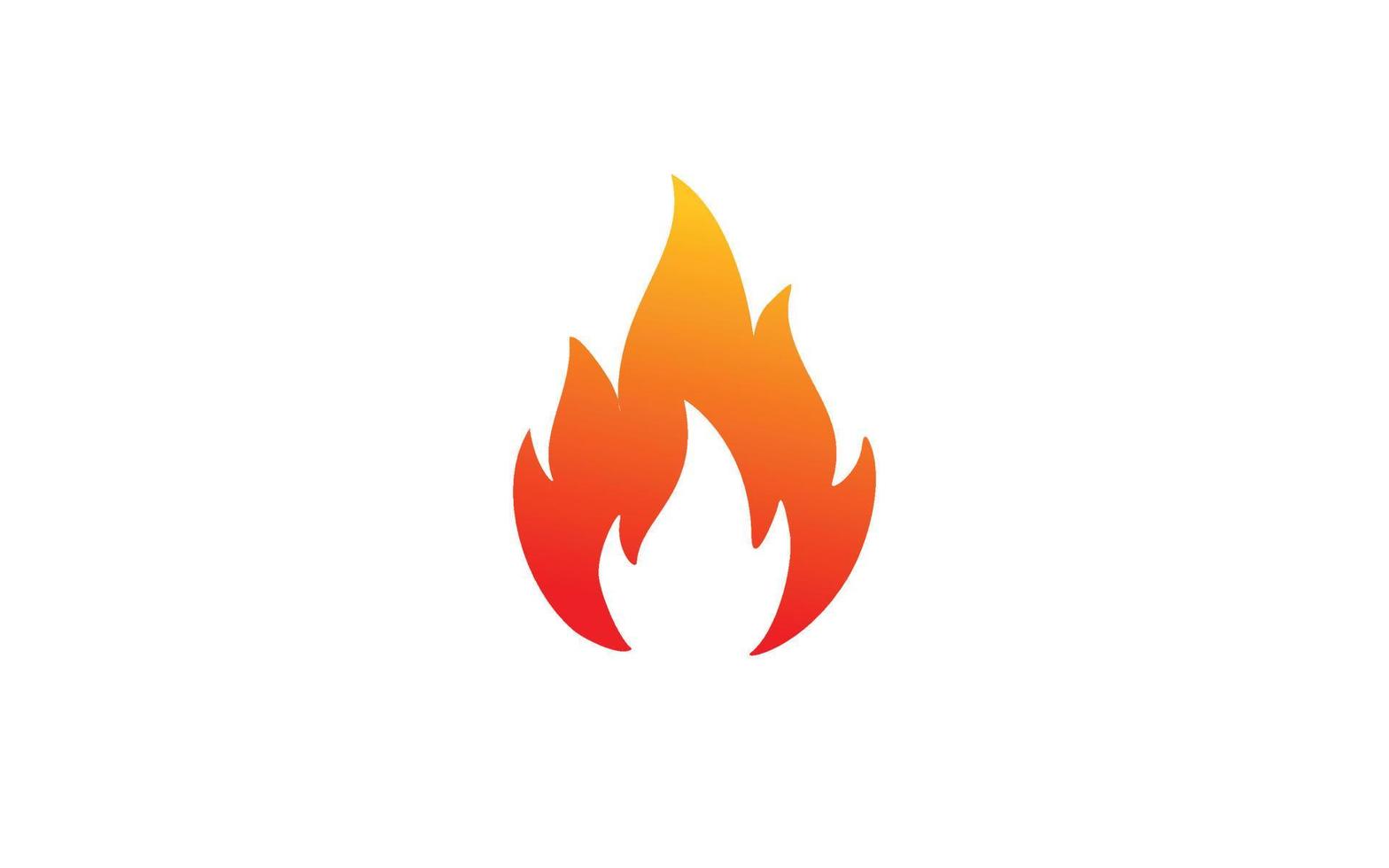 Fire logo design inspiration. Vector template design for brand.