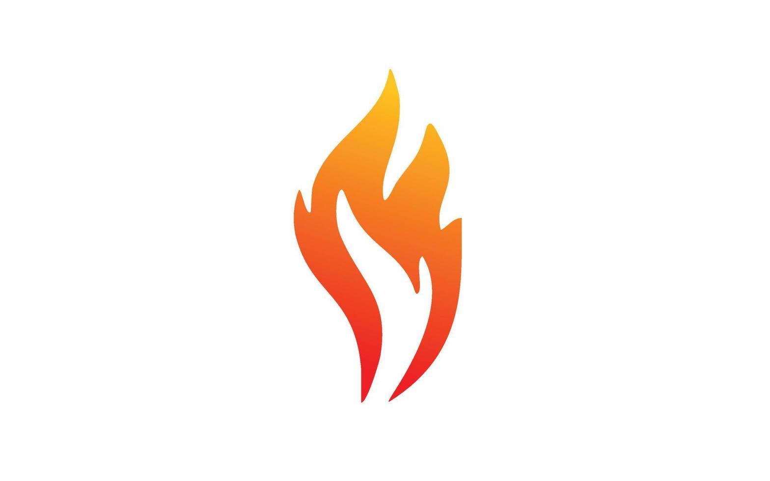 Fire logo design inspiration. Vector template design for brand.