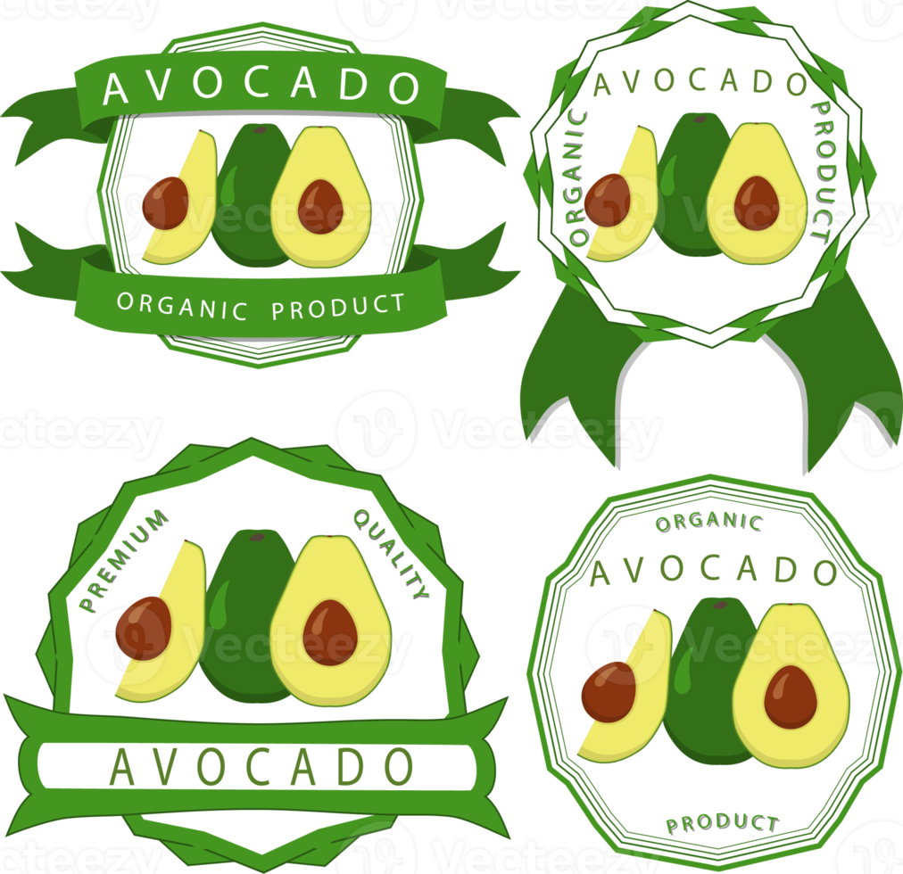 Sweet juicy tasty natural eco product avocado png