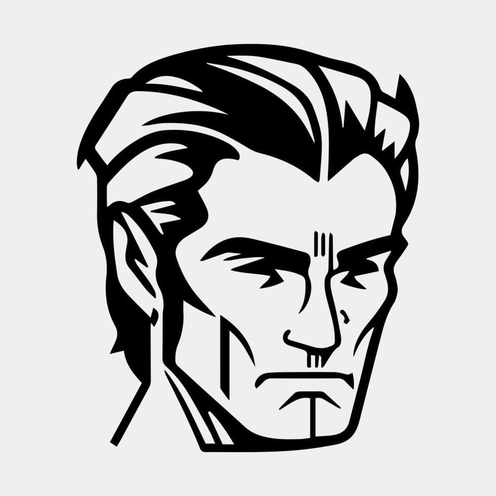 portrait of a person vector