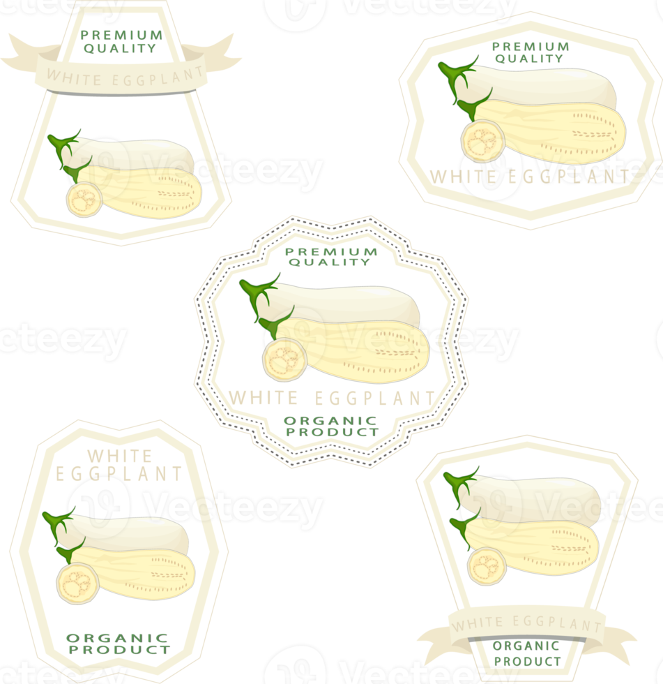 Sweet juicy tasty natural eco product white eggplant png
