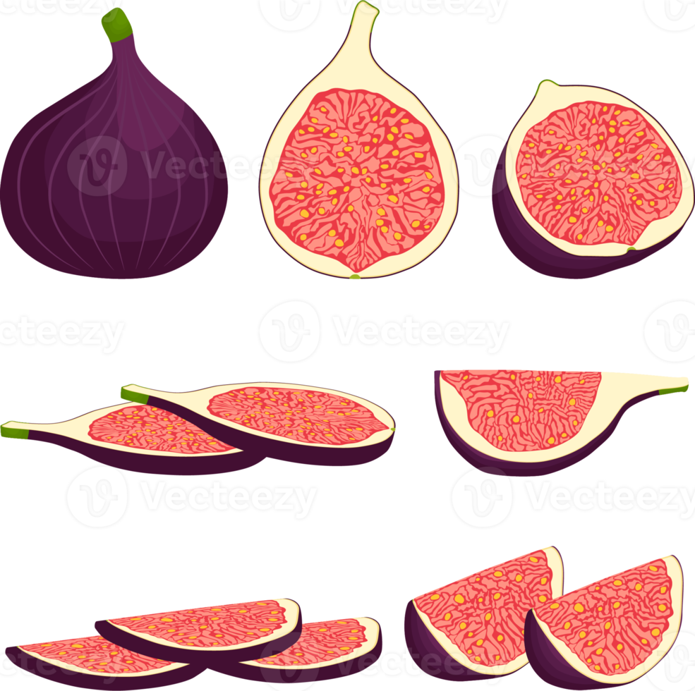 Sweet juicy tasty natural eco product fig png