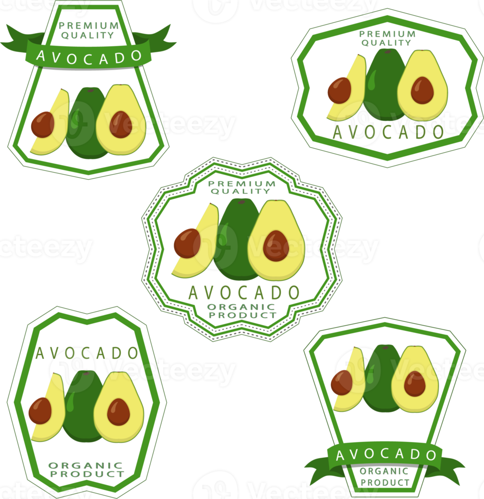 Sweet juicy tasty natural eco product avocado png