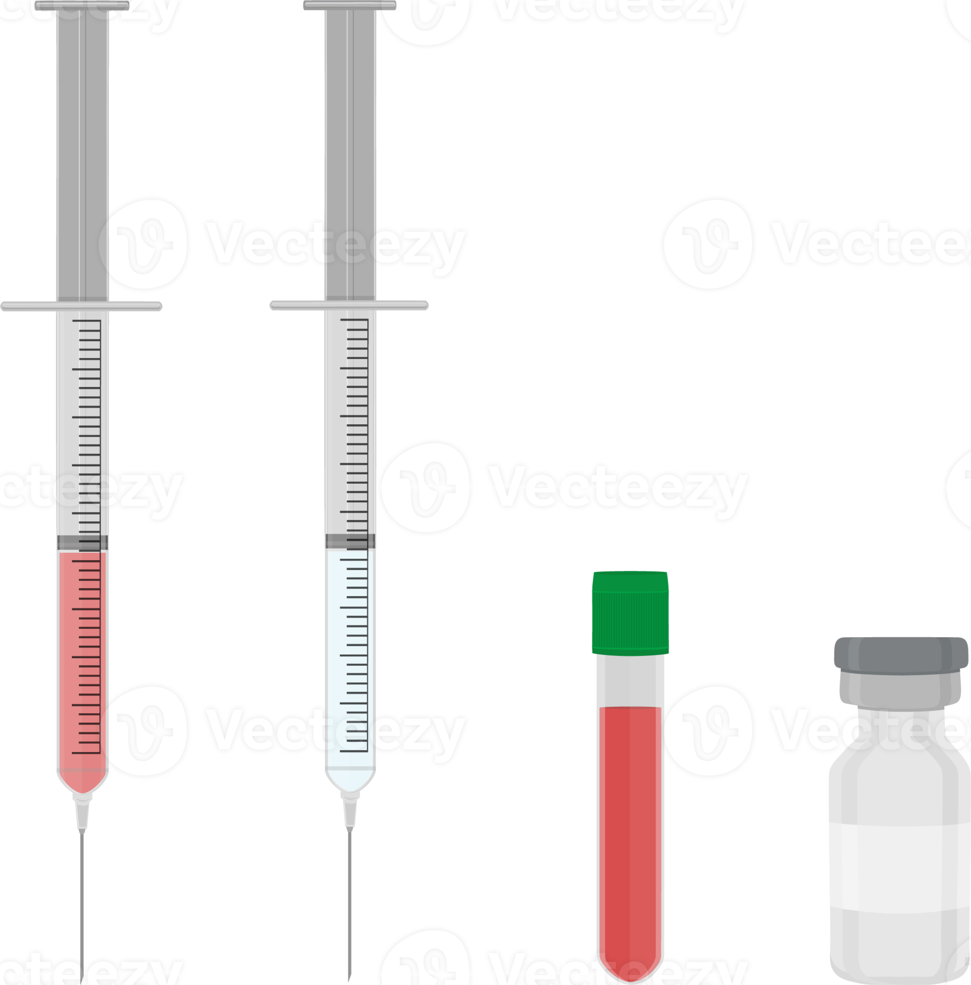 big set different types of syringes 21253723 PNG