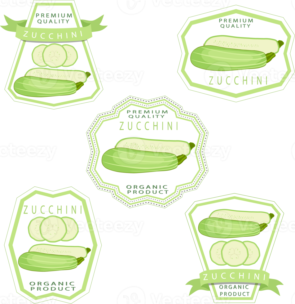 Sweet juicy tasty natural eco product green zucchini png