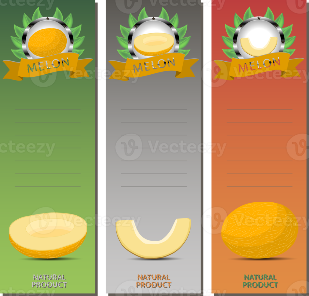 Sweet juicy tasty natural eco product melon png