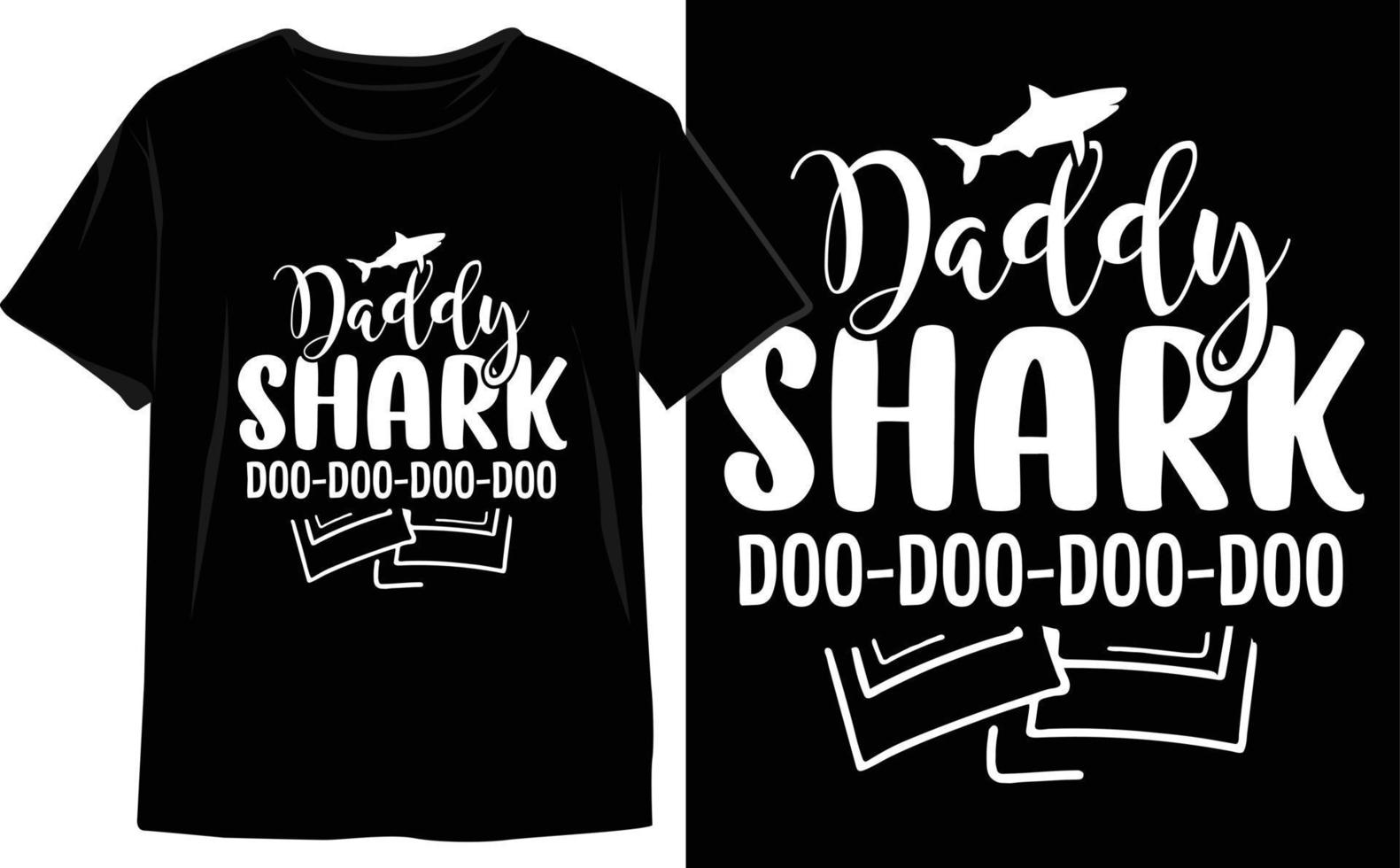 Funny Daddy Shark Doo Doo Doo T-Shirt Funny Daddy Shark Doo Doo Doo T-Shirt