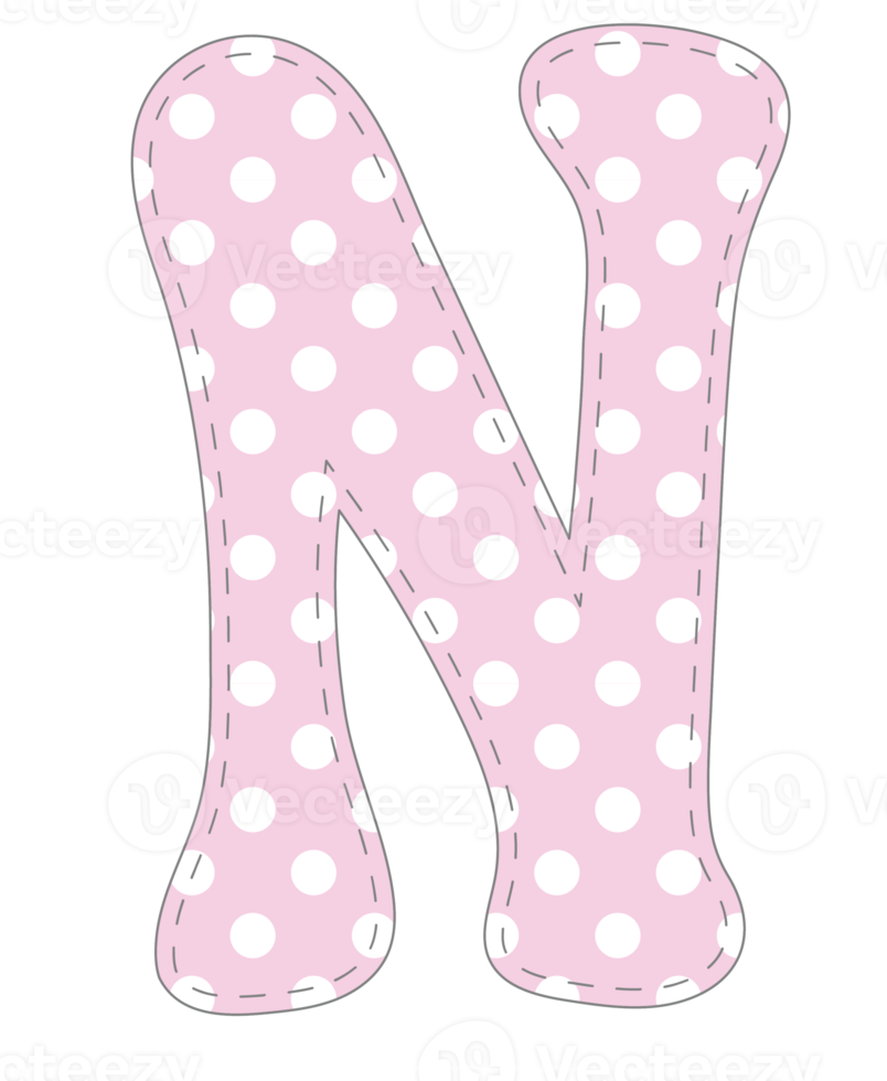 Pink Lettering Alphabet png