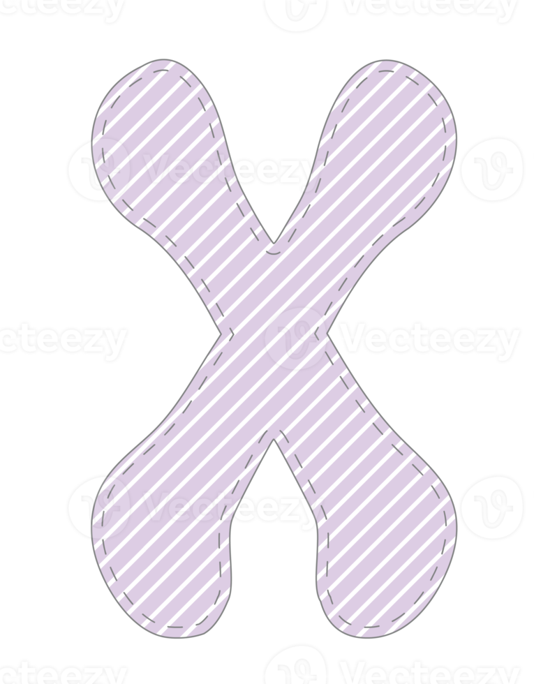 Purple lettering Alphabet png