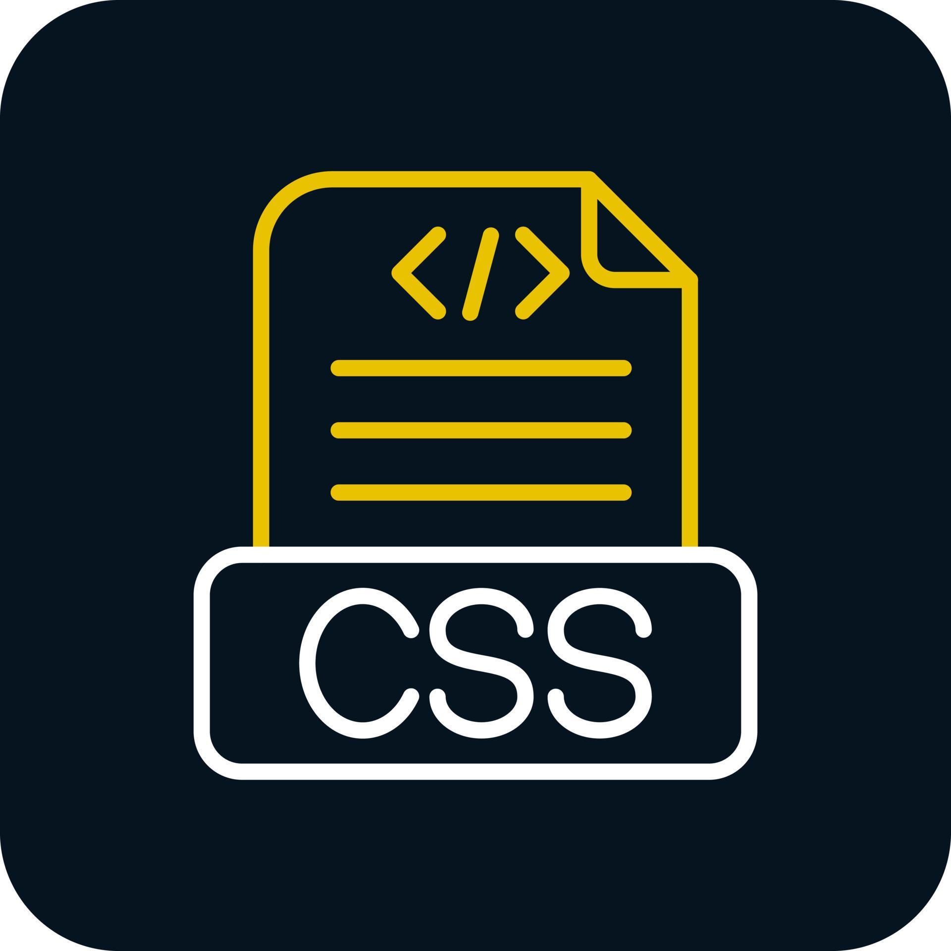 Css File Vector Icon Design 21254532 Vector Art at Vecteezy