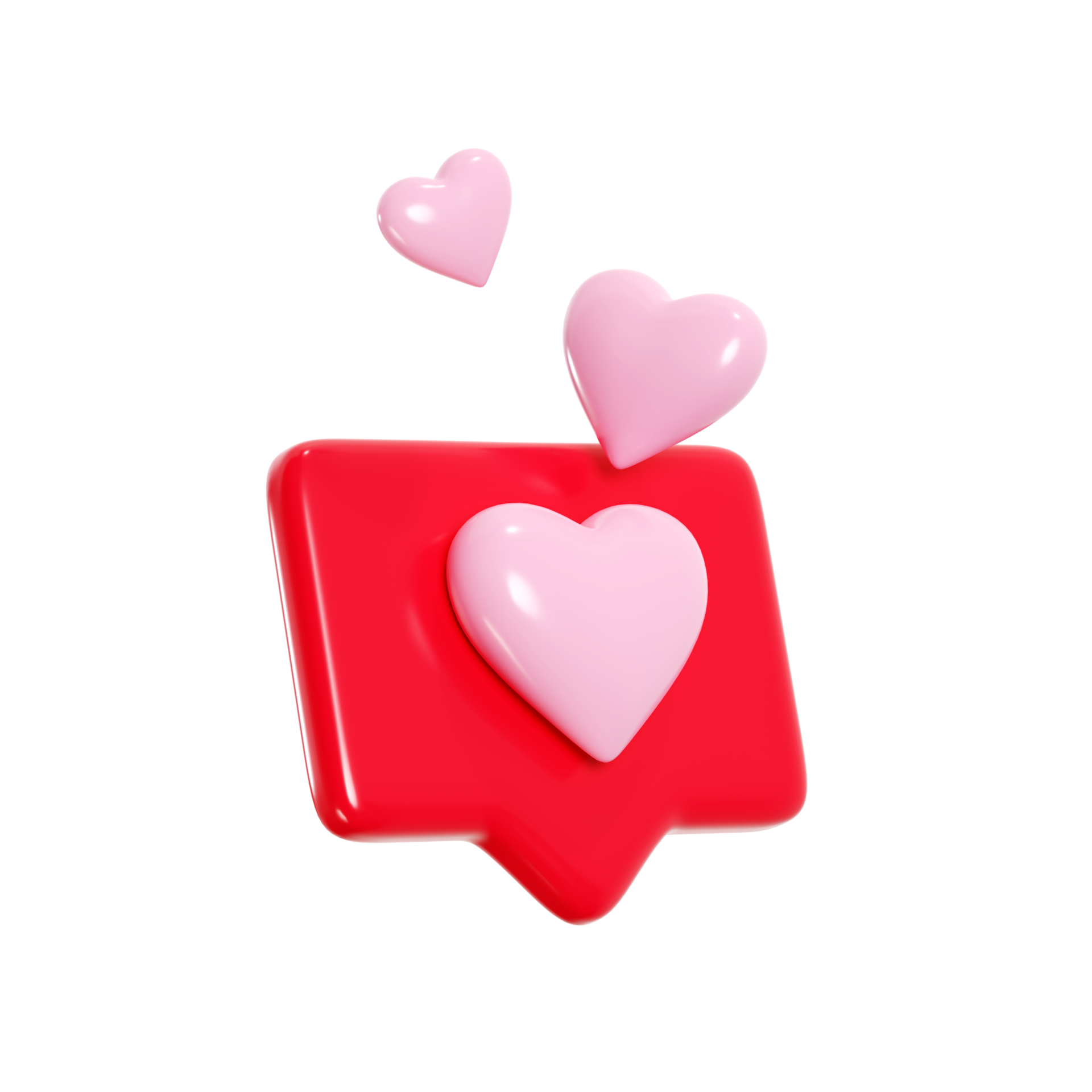 speech-bubble-with-flying-hearts-3d-render-illustration-love-icon-for