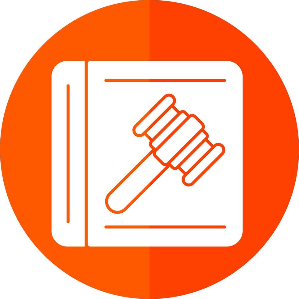 Law In Order Vector Icon Design