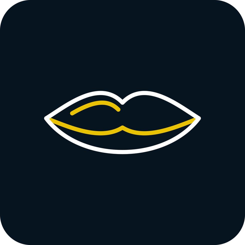 Lips Vector Icon Design